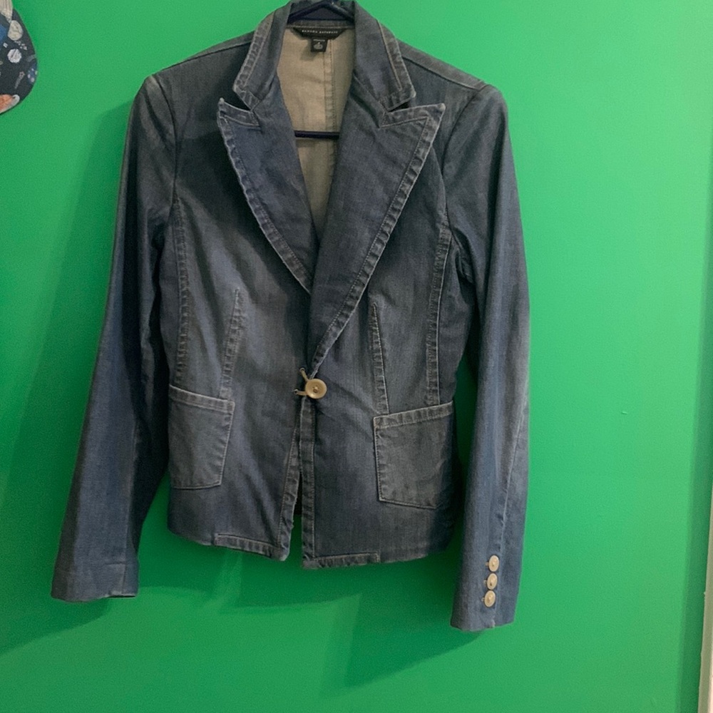Banana Republic denim blazer